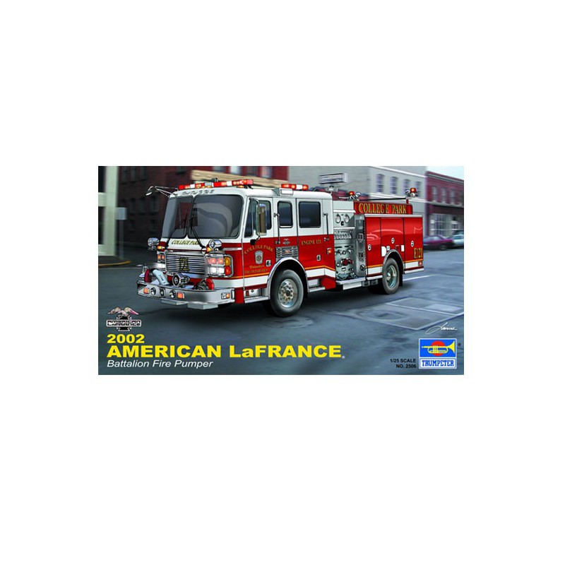 Plastic truck model Lafrance Eagle Fire Pumper | Scientific-MHD