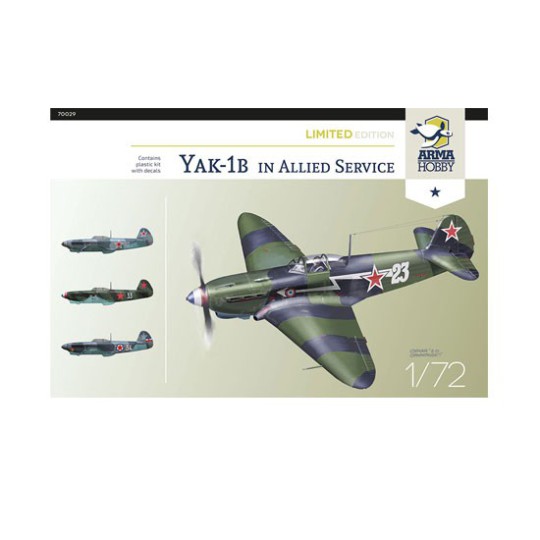 Yak-1b plastic plane model allied Fighter 1/72 Yak-1b plastic plane model allied Fighter 1/72 | Scientific-MHD