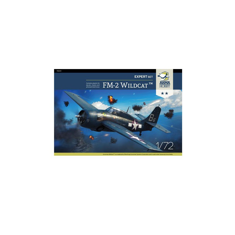 FM-2 plastic plane model WildCat Expert Set 1/72 | Scientific-MHD