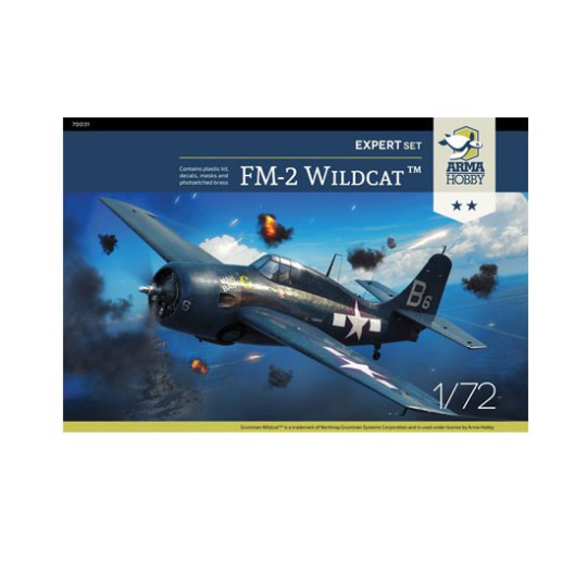 FM-2 plastic plane model WildCat Expert Set 1/72 FM-2 plastic plane model WildCat Expert Set 1/72 | Scientific-MHD