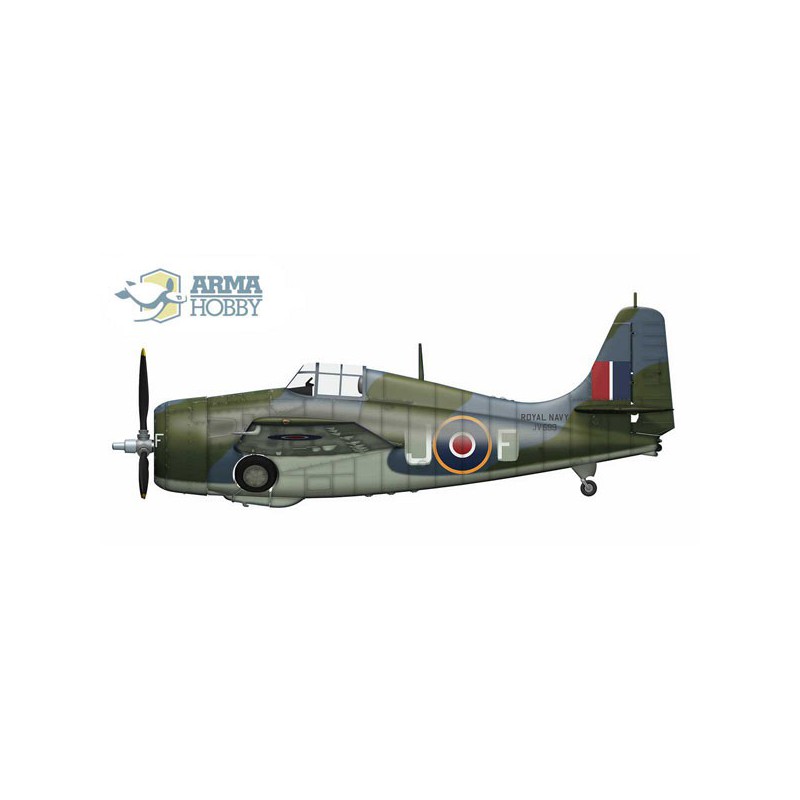 WildCat MK VI Model Kit 1/72 plastic plane model | Scientific-MHD
