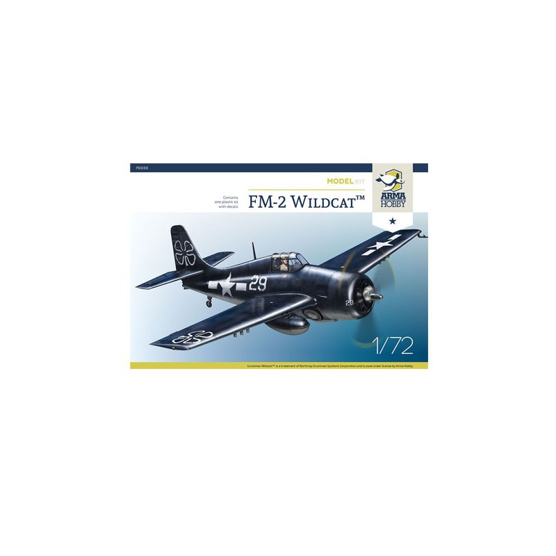 FM-2 plastic plane model WildCat Model Kit 1/72 | Scientific-MHD