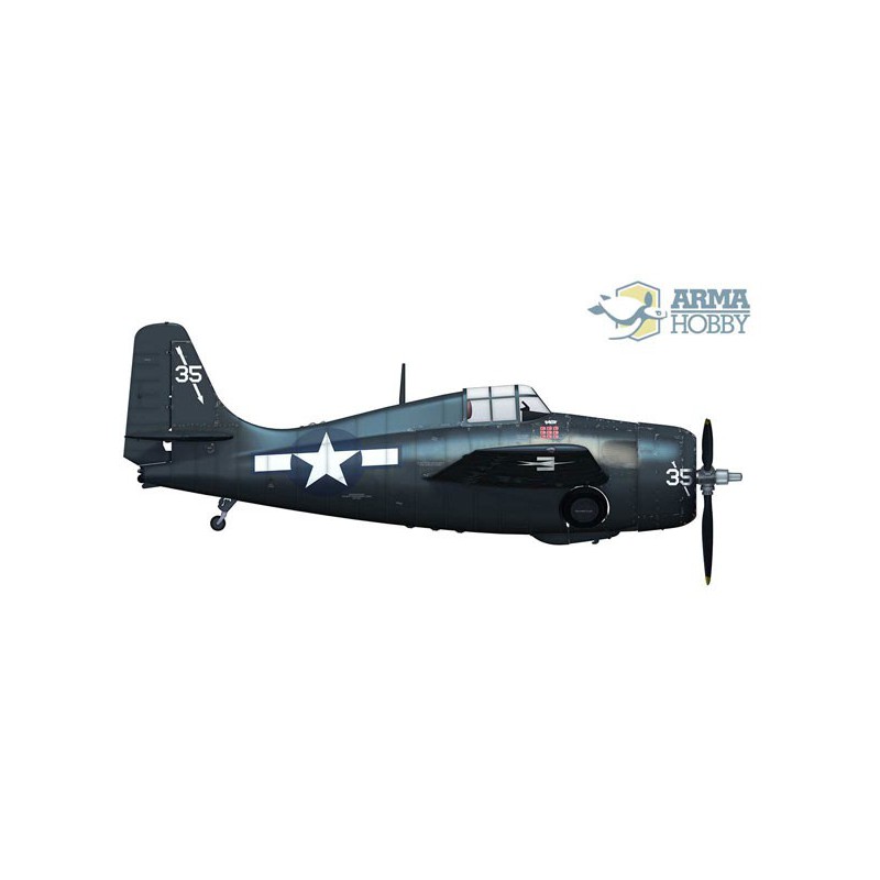 FM-2 plastic plane model WildCat Model Kit 1/72 | Scientific-MHD