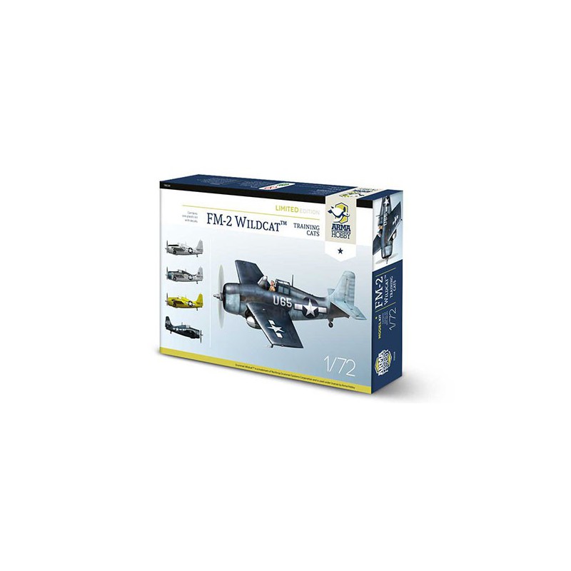 FM-2 plastic plane model WildCat Training Cats Limited Edition 1/72 | Scientific-MHD