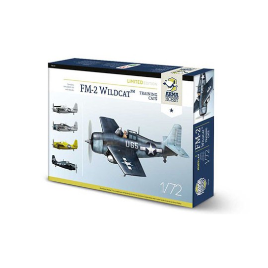 FM-2 plastic plane model WildCat Training Cats Limited Edition 1/72 FM-2 plastic plane model WildCat Training Cats Limited Edition 1/72 | Scientific-MHD