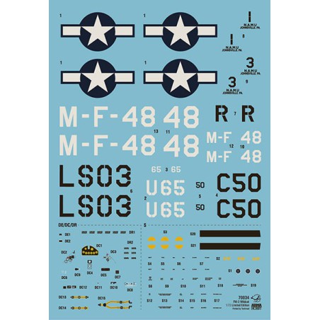 FM-2 plastic plane model WildCat Training Cats Limited Edition 1/72 | Scientific-MHD FM-2 plastic plane model WildCat Training Cats Limited Edition 1/72 | Scientific-MHD