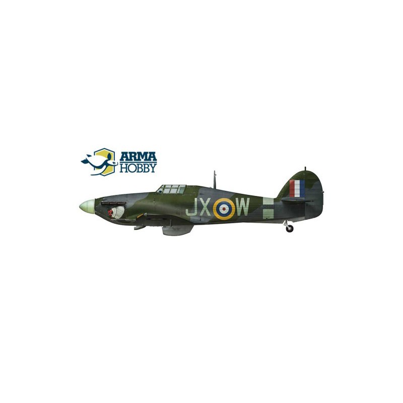 Hurricane MK IIC ICE SET 1/72 plastic plane model | Scientific-MHD