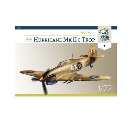 Hurricane MK IIC IIC plastic plane model 1/72 Hurricane MK IIC IIC plastic plane model 1/72 | Scientific-MHD