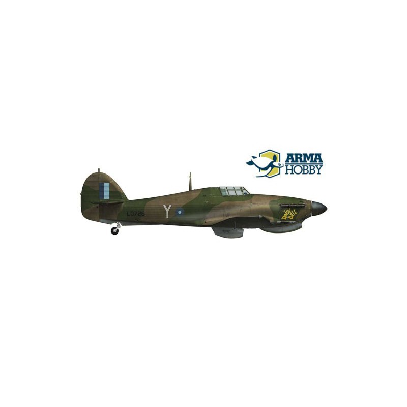 Hurricane MK IIC IIC plastic plane model 1/72 | Scientific-MHD