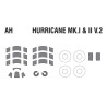 Hurricane MK II B/C plastic plane model Set 1/72 | Scientific-MHD