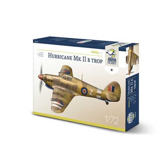 Hurricane MK II B plastic plane model too Model Kit 1/72 Hurricane MK II B plastic plane model too Model Kit 1/72 | Scientific-MHD