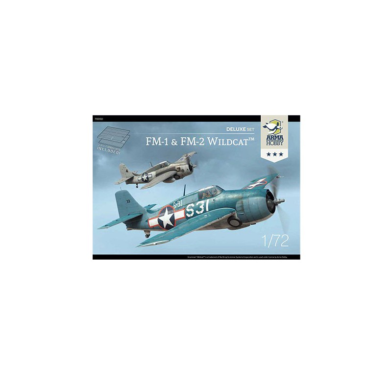 FM-1 & FM-2 plastic plane model WildCat Deluxe Set 1/72 | Scientific-MHD