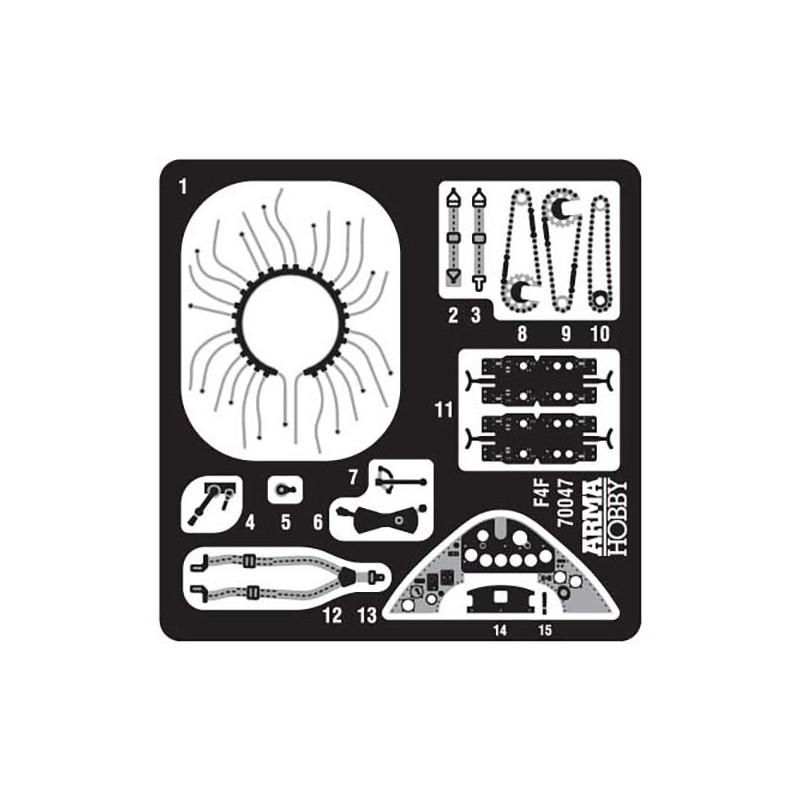 FM-1 & FM-2 plastic plane model WildCat Deluxe Set 1/72 | Scientific-MHD
