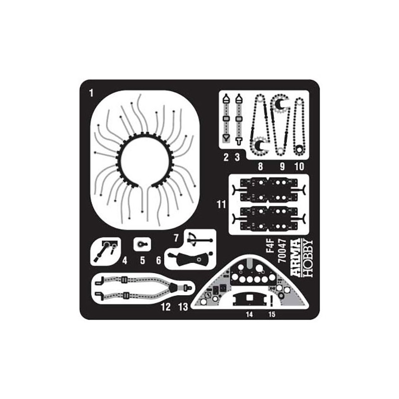 FM-1 & FM-2 plastic plane model WildCat Deluxe Set 1/72 | Scientific-MHD