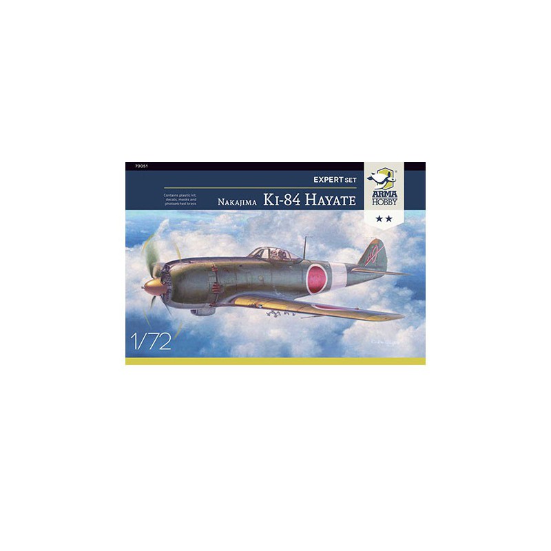 Nakajima Ki-84 Hayate Set 1/72 plastic plane model | Scientific-MHD