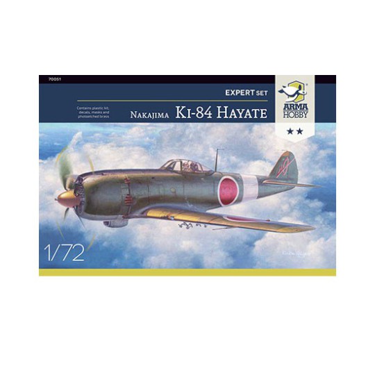 Nakajima Ki-84 Hayate Set 1/72 plastic plane model Nakajima Ki-84 Hayate Set 1/72 plastic plane model | Scientific-MHD