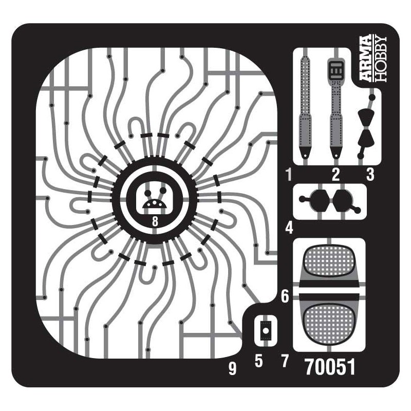 Nakajima Ki-84 Hayate Set 1/72 plastic plane model | Scientific-MHD