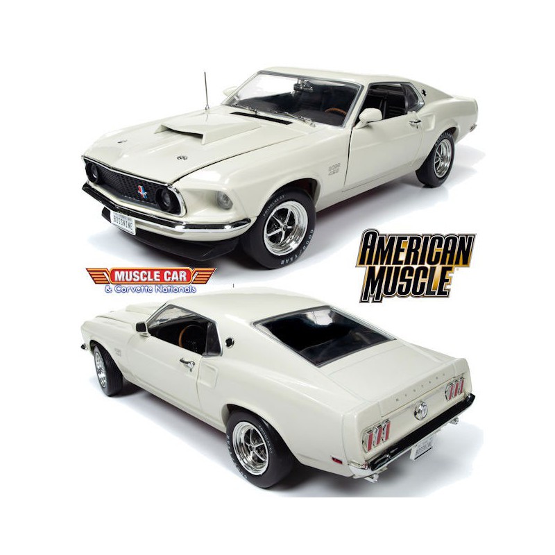 Miniature car Die Cast at1/18 Ford Mustang Boss 429 1969 1/18 | Scientific-MHD