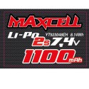 LIPO battery for REDIOCMANDATED LIPO 25C 7.4V 1100 mAH | Scientific-MHD LIPO battery for REDIOCMANDATED LIPO 25C 7.4V 1100 mAH | Scientific-MHD