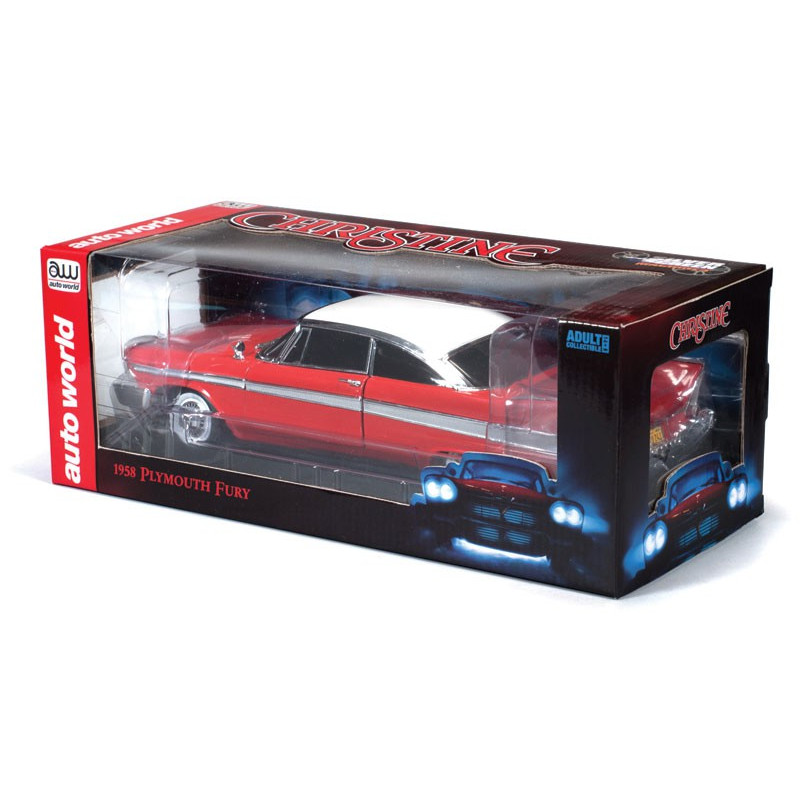Miniature car Die Cast at1/18 Christine Plymouth Fury Dark 1/18 | Scientific-MHD