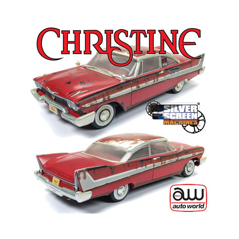 Miniature car Die Cast at1/18 Christine Plymouth Fury Dirty 1/18 | Scientific-MHD