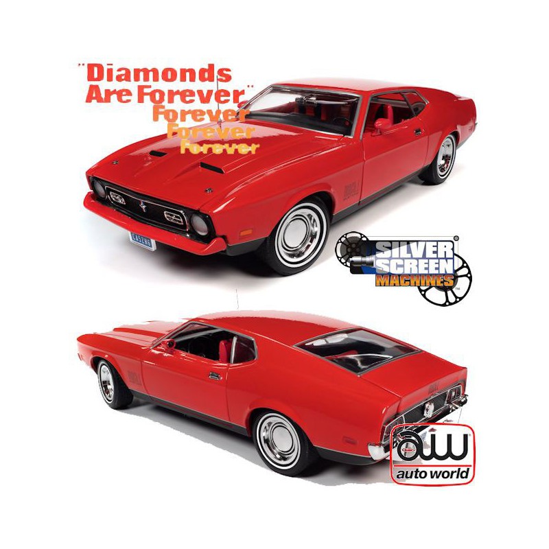 Miniature car Die Cast at1/18 Ford Mustang Mach 1 007 1/18 | Scientific-MHD