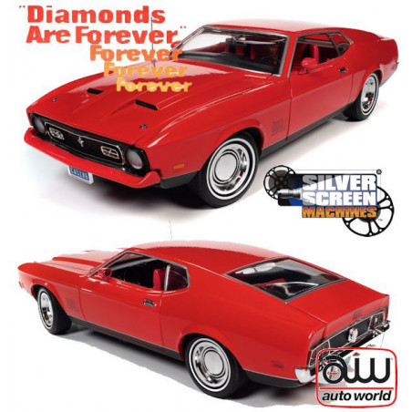 Miniature car Die Cast at1/18 Ford Mustang Mach 1 007 1/18 | Scientific-MHD