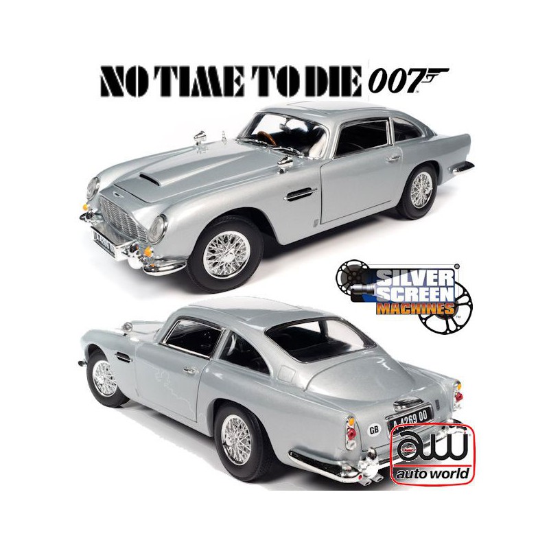 Miniature car Die Cast at1/18 Aston Martin DB5 No Time Time | Scientific-MHD