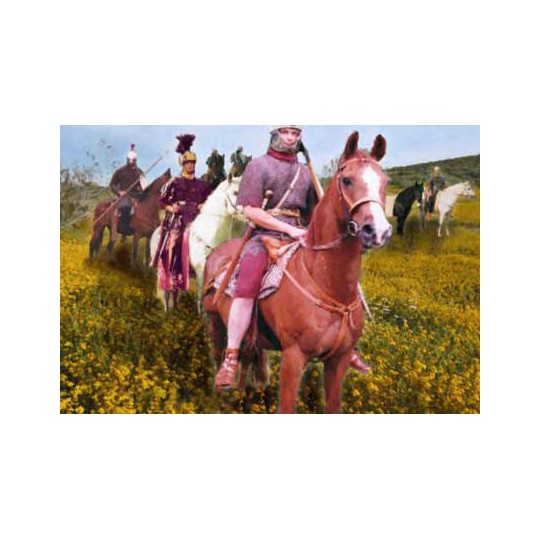 Roman cavalry figurine in March 1/72 | Scientific-MHD