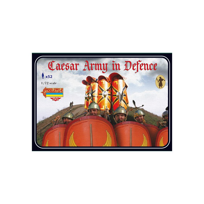 César army figurine in turtle 1/72 | Scientific-MHD