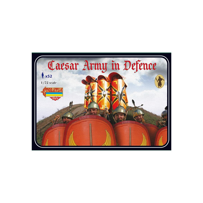 César army figurine in turtle 1/72 | Scientific-MHD