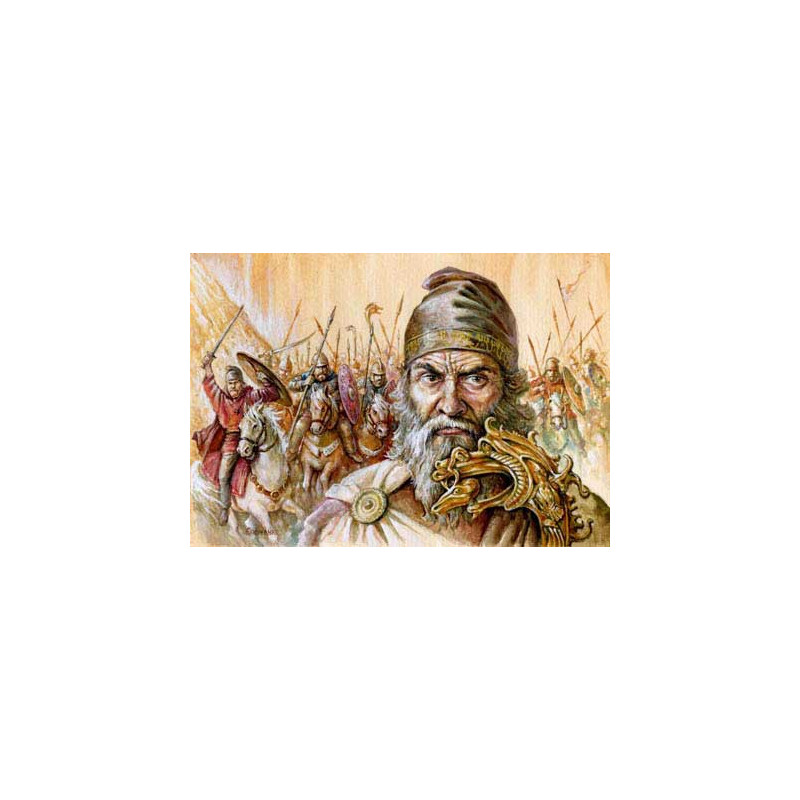 Dacian 1/72 cavalry figurine | Scientific-MHD