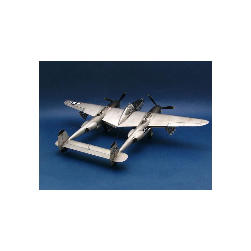 P-38L-5-LO Lightning plastic plane model | Scientific-MHD