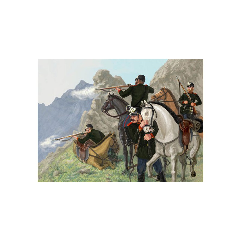 Russian dragons figurine 1877 1/72 | Scientific-MHD