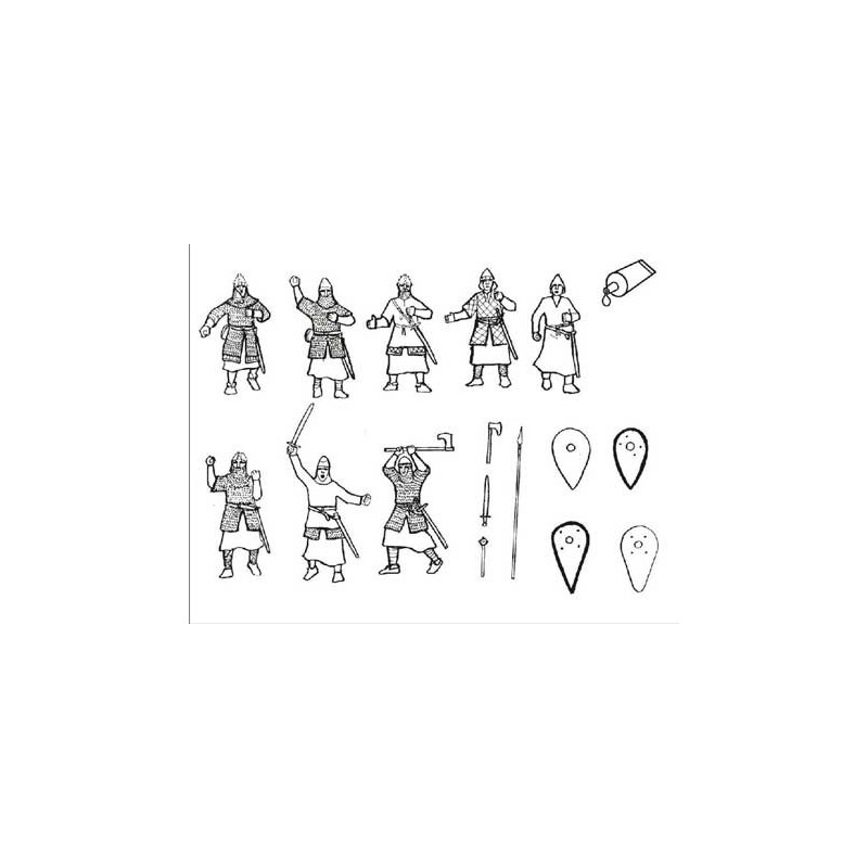 Infantry figurine L. Spanish 28mm | Scientific-MHD