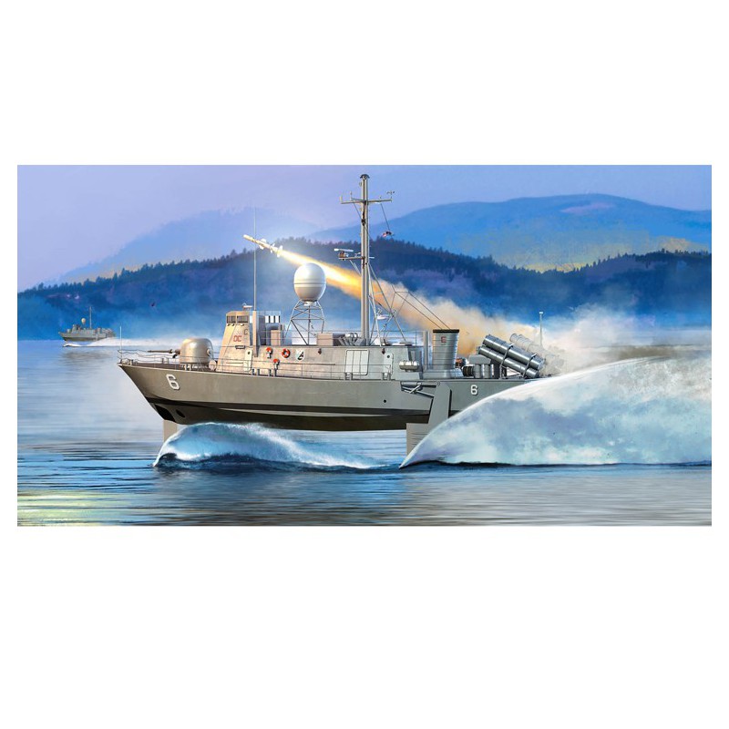 USS PEGASUS PHM-2 1/200 plastic boat model | Scientific-MHD