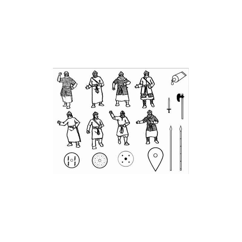 Andalusian infantry figurine 28 mm | Scientific-MHD