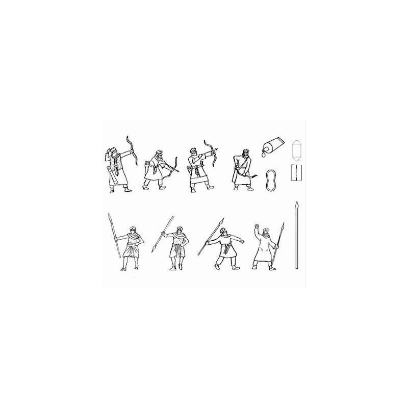 Almoravid 28mm infantry figurine | Scientific-MHD