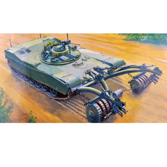 M1 Panther II MincleAring plastic tank model | Scientific-MHD