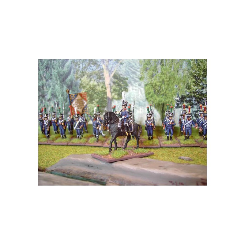 French command figurine 28mm | Scientific-MHD