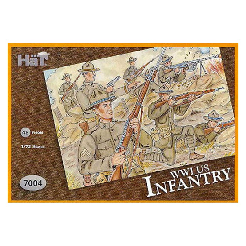 US wwi 1/72 infantry figurine | Scientific-MHD