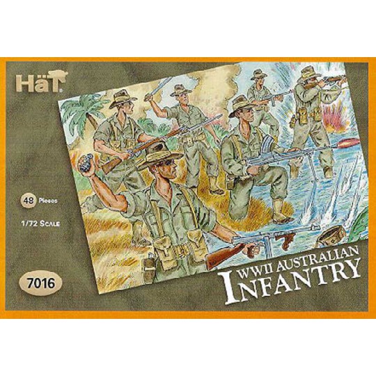 WWII Australians 1/72 figurine WWII Australians 1/72 figurine | Scientific-MHD