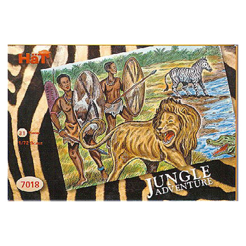 Jungle adventures figurine 1/72 | Scientific-MHD