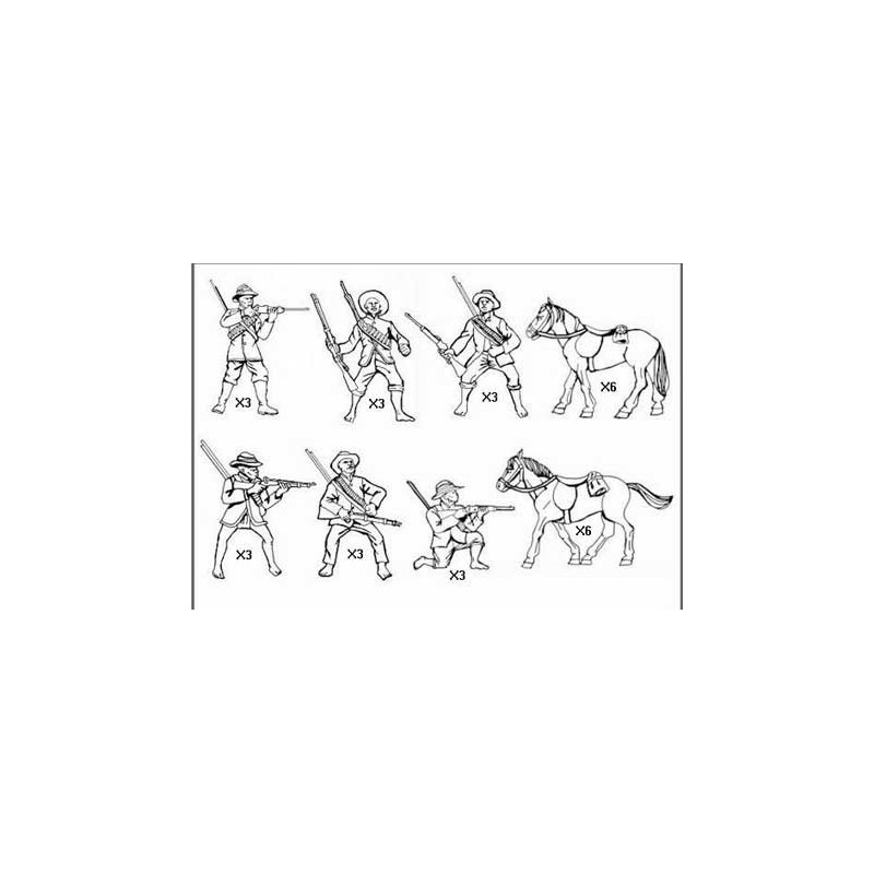 Zoulous 1/72 war rider figurine | Scientific-MHD