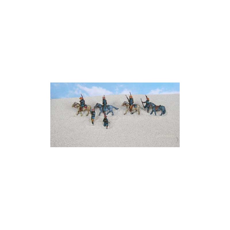 Zoulous 1/72 war rider figurine | Scientific-MHD