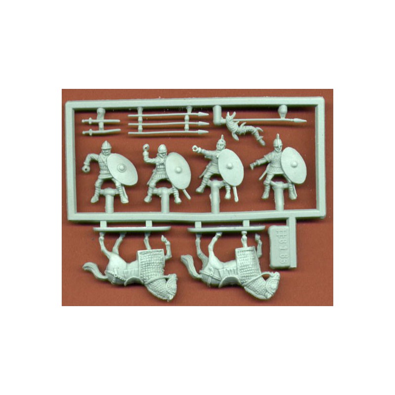 Late Roman cavalry figurine 1/72 | Scientific-MHD