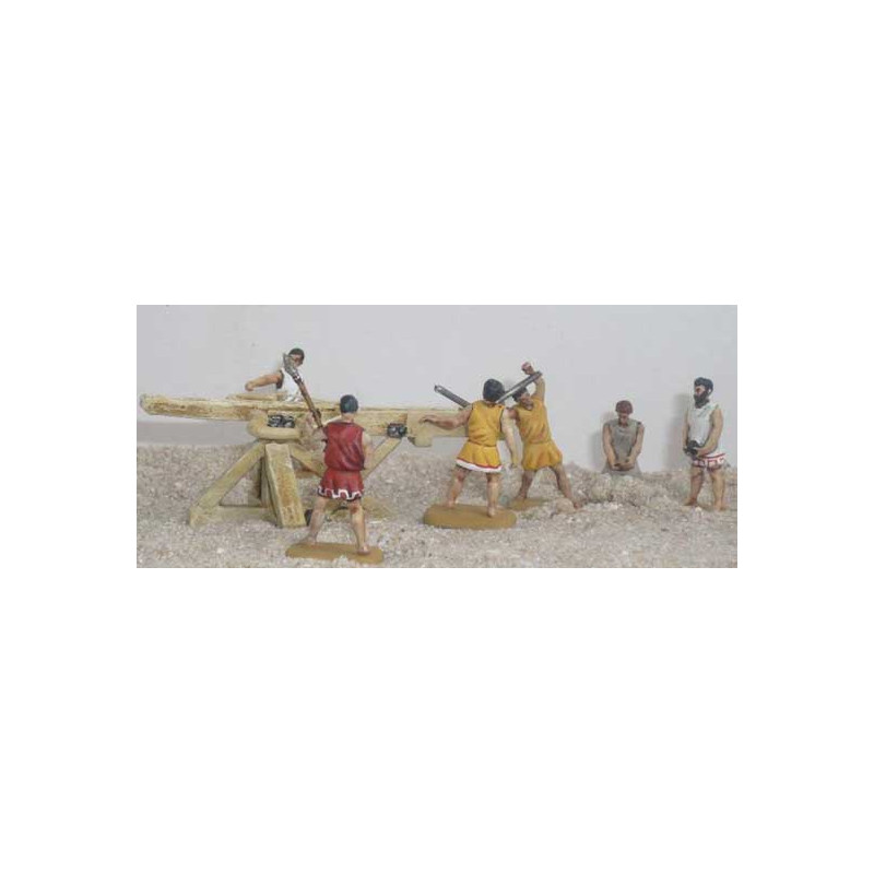 Greek catapult figurine 1/72 | Scientific-MHD