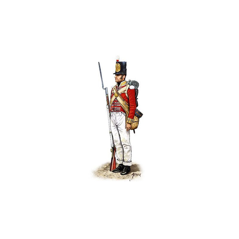 Peninsular British Infantry figurine | Scientific-MHD