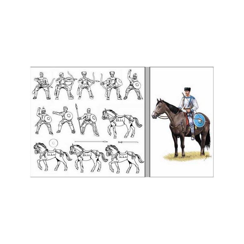 Late Roman cavalry figurine 1/72 | Scientific-MHD