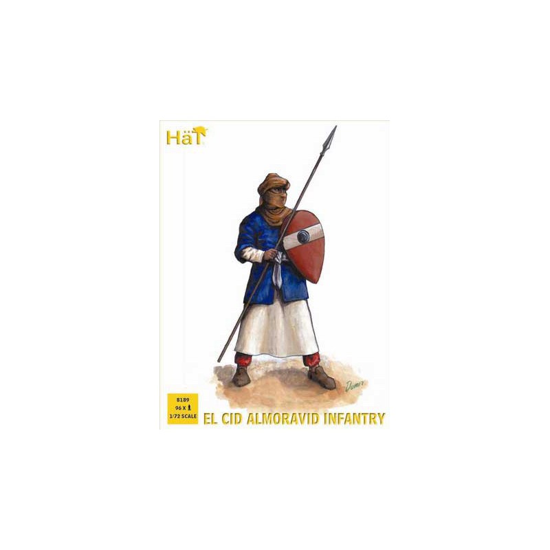Figurine el cid almoravid infantry | Scientific-MHD